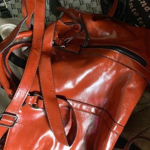 Satchel bag with handles